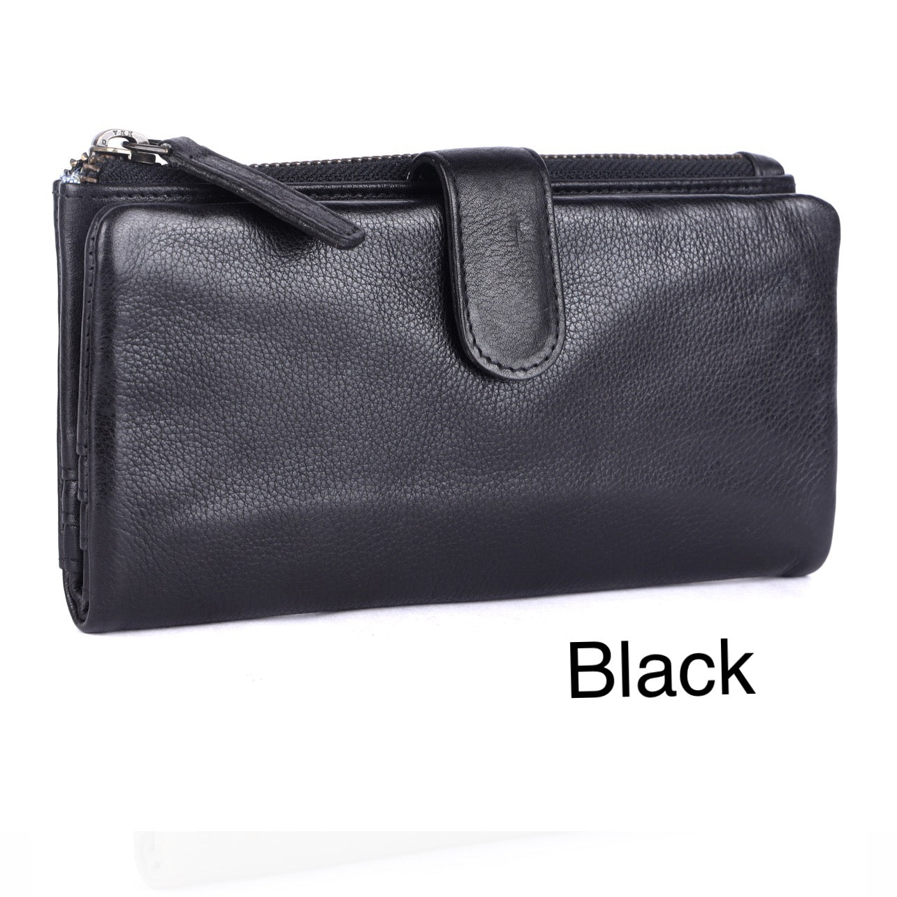 Press-stud closure Slim Ladies Leather Wallet UARH2629