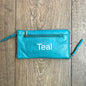 Washed Leather Double Sided Glasses Case with extra rear zipped pocket LA-6238 (UALA6238)