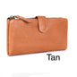 Press-stud closure Slim Ladies Leather Wallet UARH2629