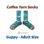 RAFAC Coffee Yarn Socks - Wildlife Series: UARFWL2325A for Adult