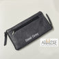 Washed Leather Double Sided Glasses Case with extra rear zipped pocket LA-6238 (UALA6238)
