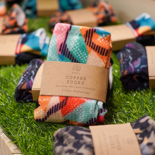 RAFAC Coffee Yarn Socks - Wildlife Series : UARFWL2325K for KIDS