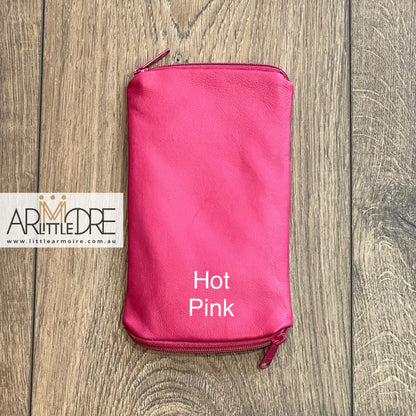 Double Sided Glasses Spectacle Soft Leather Case FB-2288 (UAFB2288)