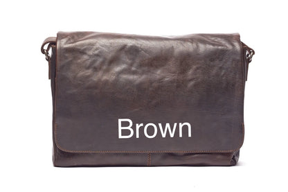 Large Leather Laptop Satchel Bag UARH1380
