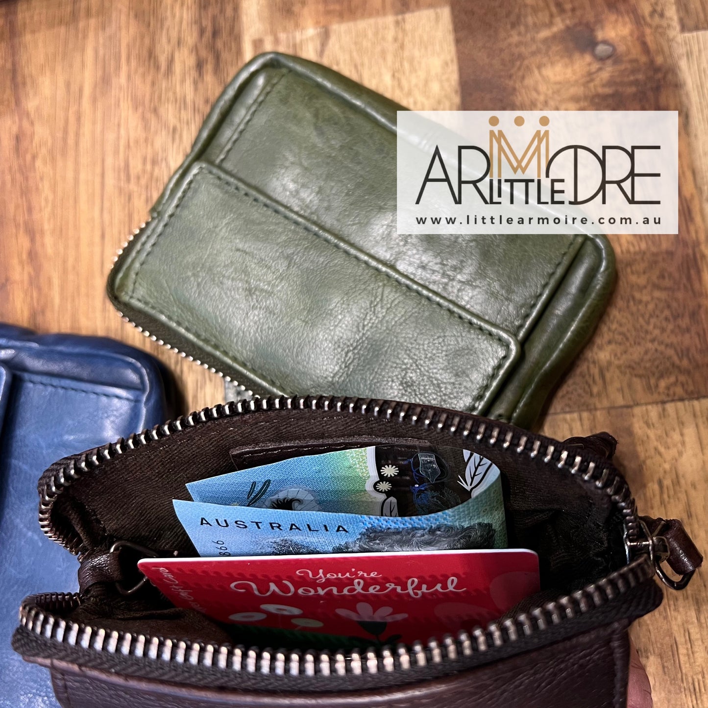 Soft Leather Mini Travel Pouch MP-79