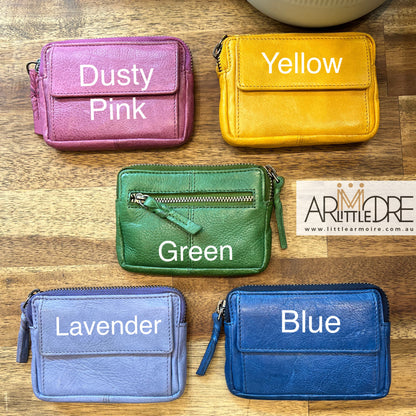 Soft Leather Mini Travel Pouch MP-79