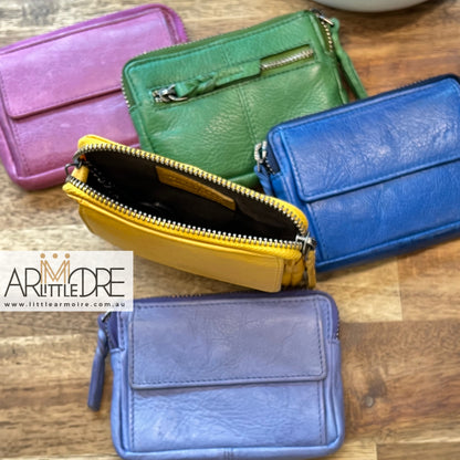 Soft Leather Mini Travel Pouch MP-79