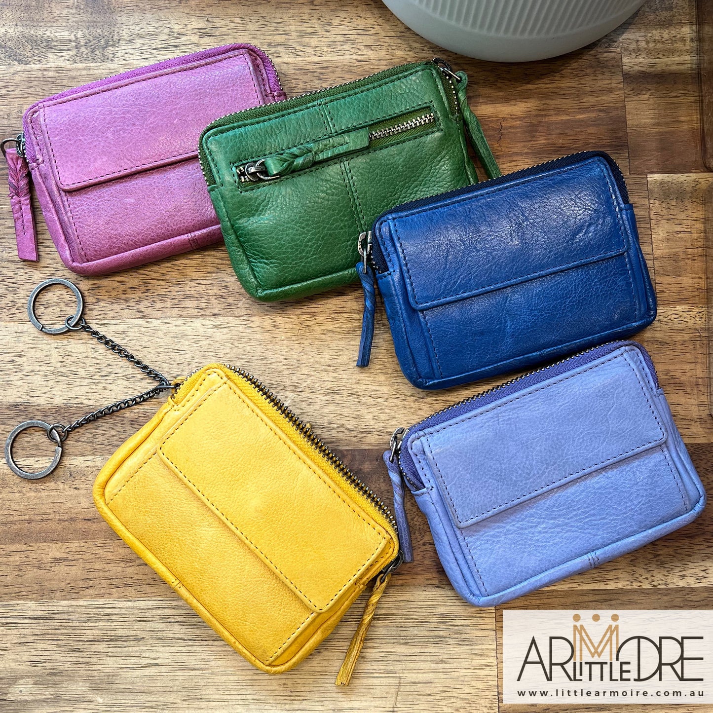 Soft Leather Mini Travel Pouch MP-79