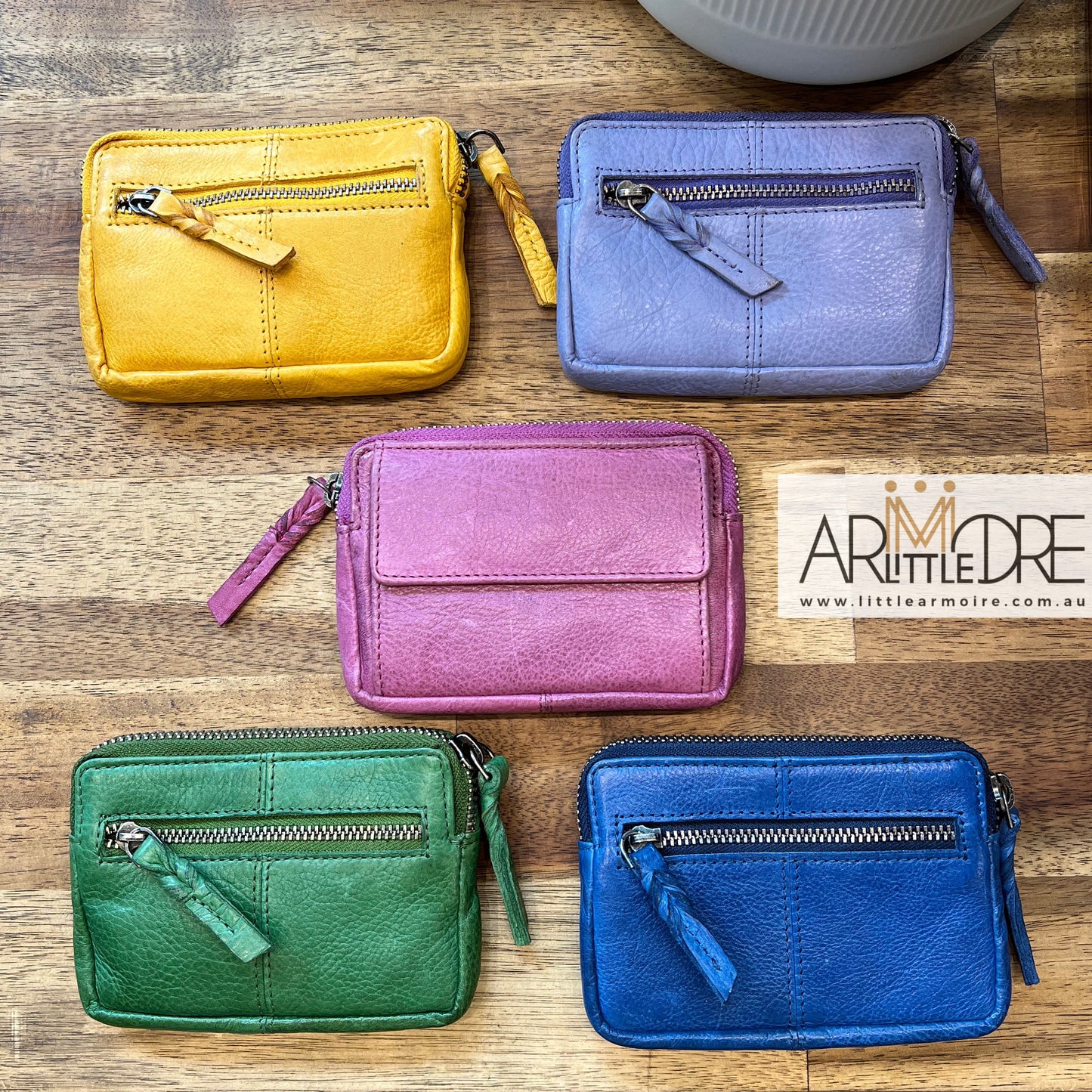 Soft Leather Mini Travel Pouch MP-79