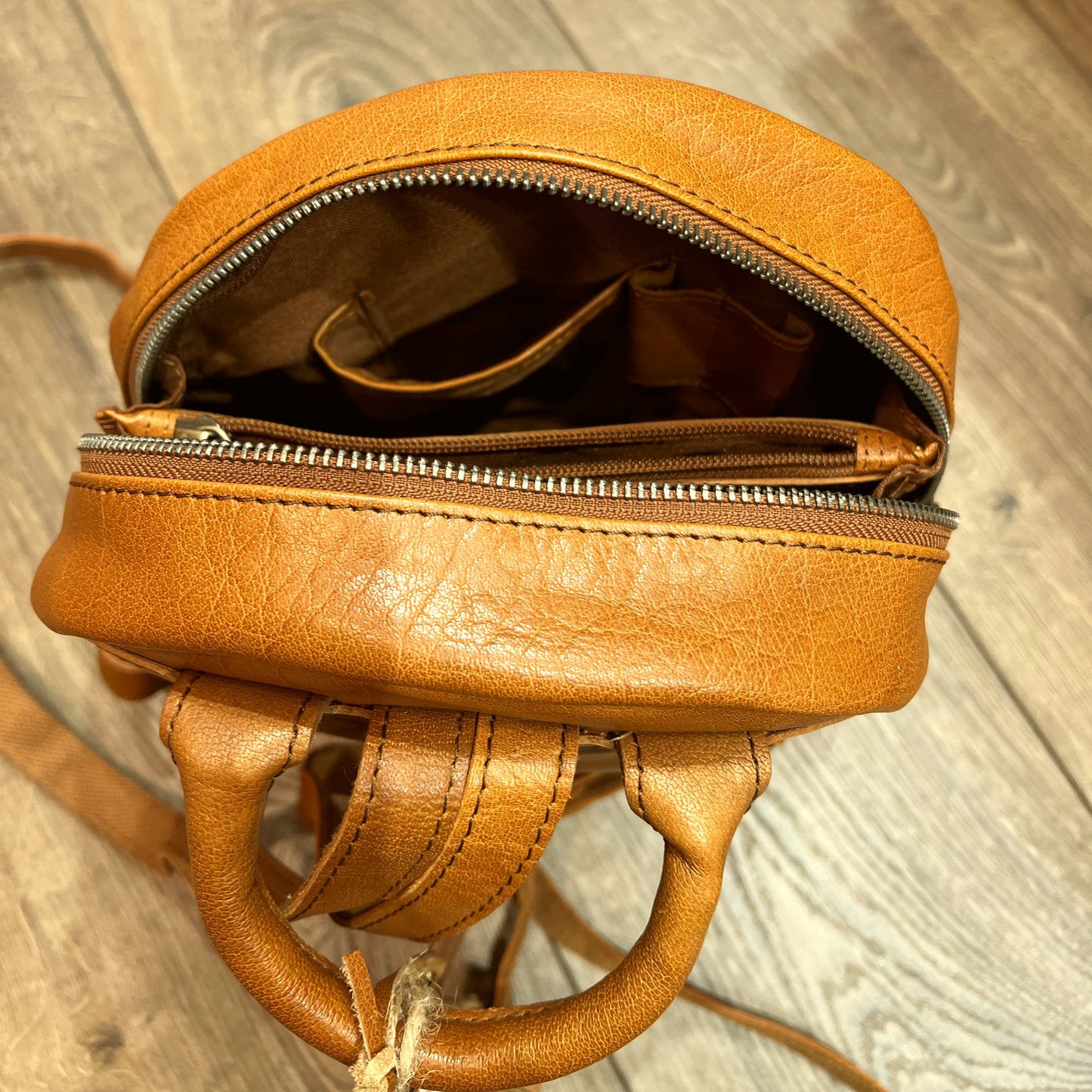 Ladies Leather Backpack UARH2368