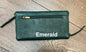 Washed Leather Double Sided Glasses Case with extra rear zip pocket LA-6238 (UALA6238)