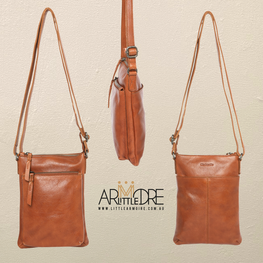 Slim Crossbody Leather Bag UAMP7625