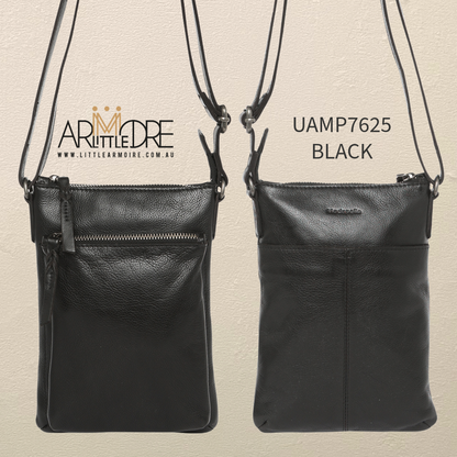 Slim Crossbody Leather Bag UAMP7625