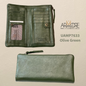 Soft Washed Leather Wallet with press stud UAMP7633