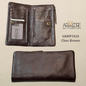 Soft Washed Leather Wallet with press stud UAMP7633