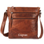 Unisex Structured Leather Crossbody Bag Perth - UARH1547