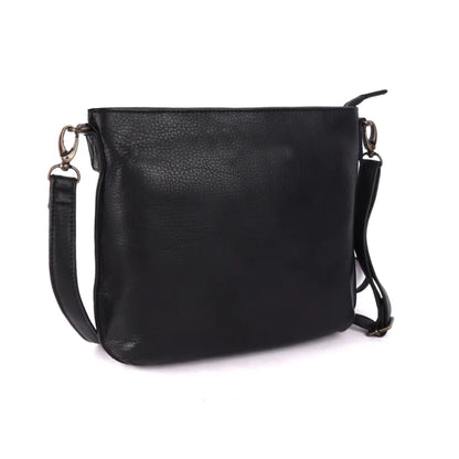 Rugged Hide Amsterdam Soft Leather Crossbody Bag ( Medium ) UARH2503