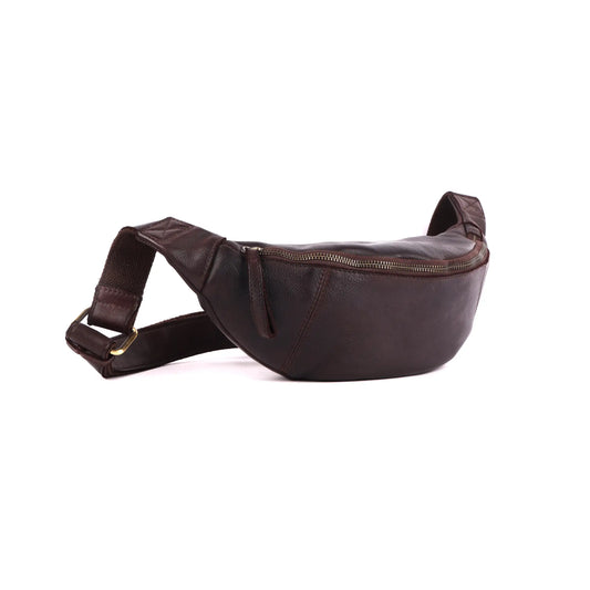 Rugged Hide Houston Leather Chest Bag / Waist Bag / Pouch Bag / Belt Bag UARH2513
