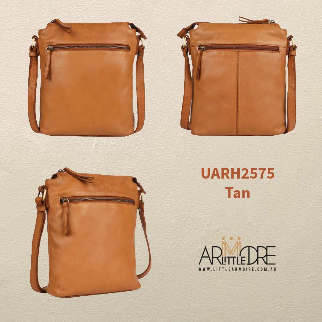 Leather Crossbody Bag UARH2575 GRIFFITH