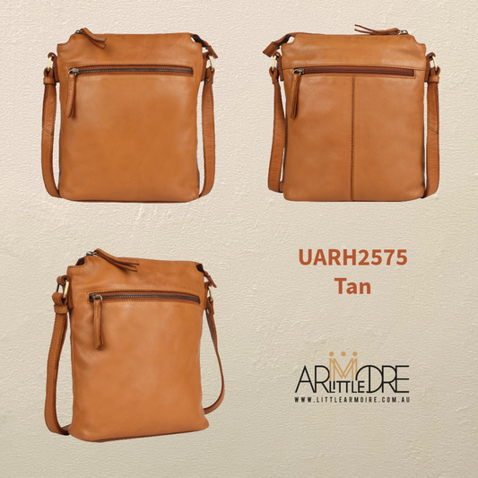 Leather Crossbody Bag UARH2575 GRIFFITH
