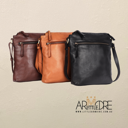 Leather Crossbody Bag UARH2575 GRIFFITH