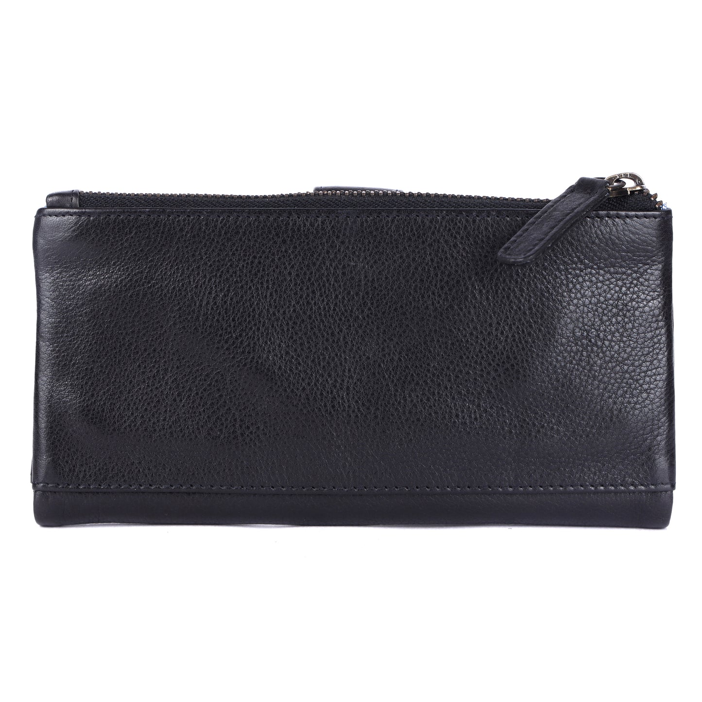 Press-stud closure Slim Ladies Leather Wallet UARH2629