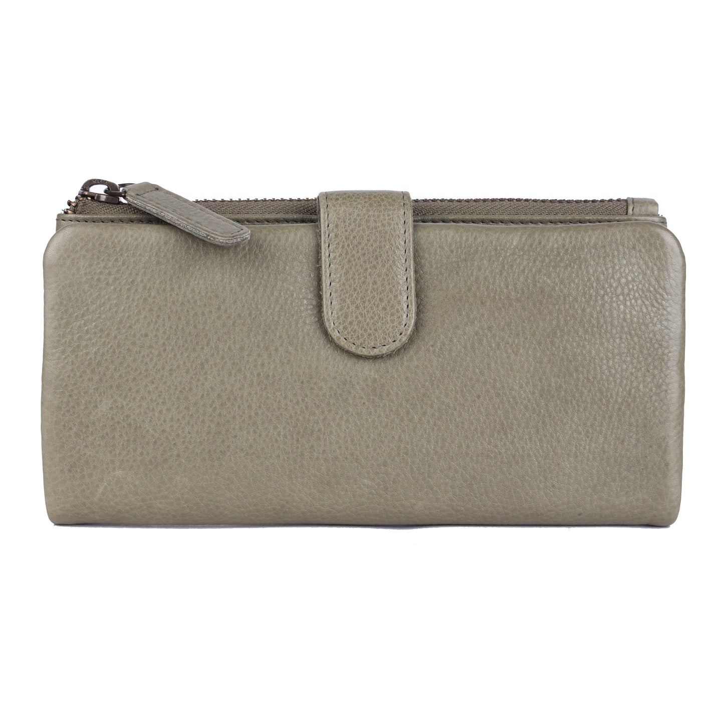 Press-stud closure Slim Ladies Leather Wallet UARH2629
