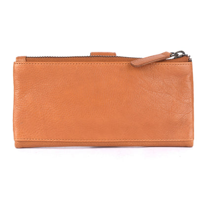 Press-stud closure Slim Ladies Leather Wallet UARH2629