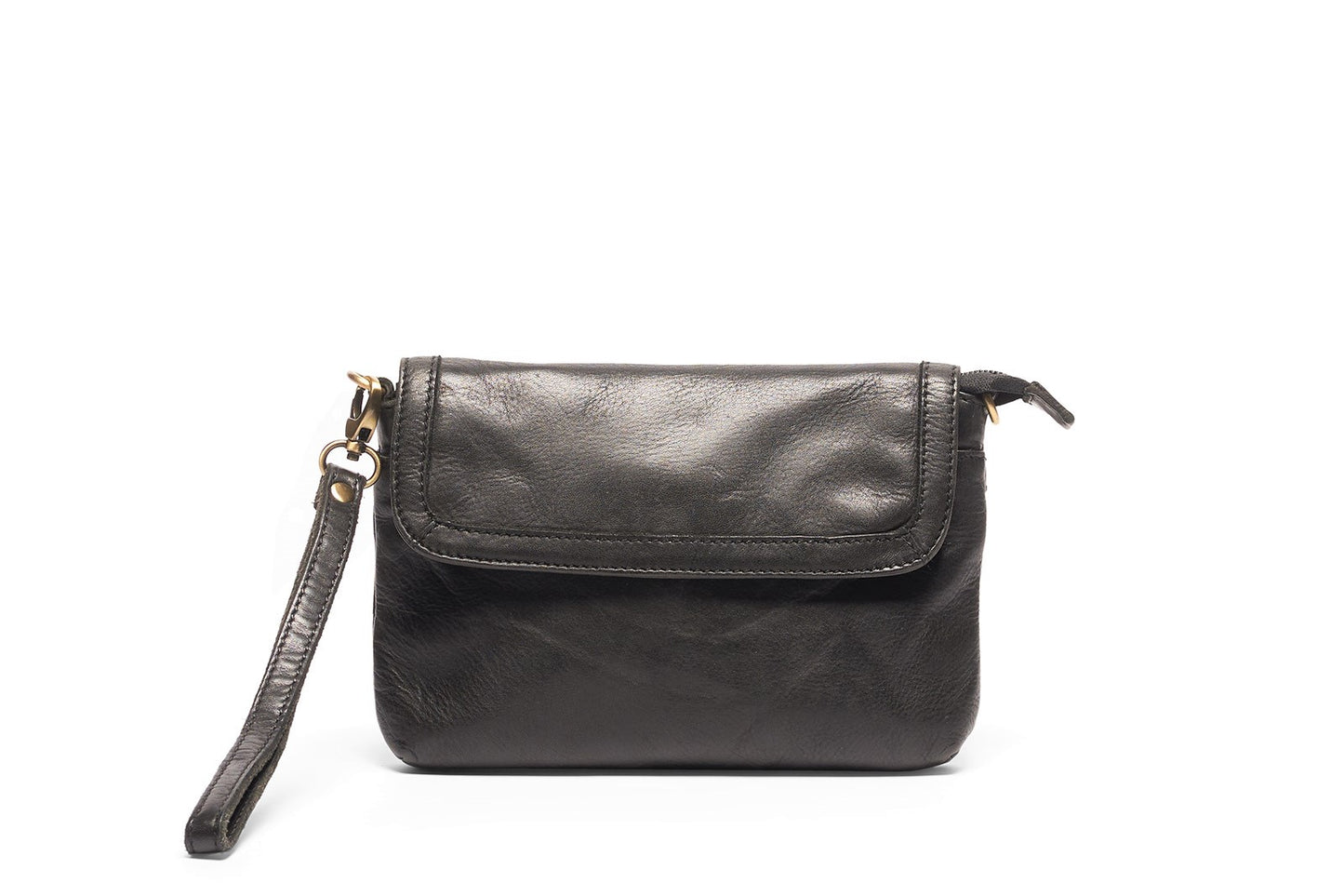 Small Ladies Leather Clutch/Cross Body Bag UARH434
