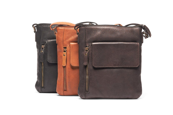 Rugged Hide Ruth RH-444 Soft Leather Cross Body Bag