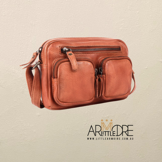 Small cross body bag with pockets UARH4770 BURNIE