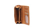 Soft Small Bifold Delta Leather Wallet with press stud UARH482