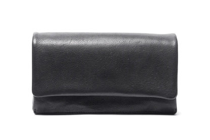 LA484 Secured Flap Ladies Leather Wallet
