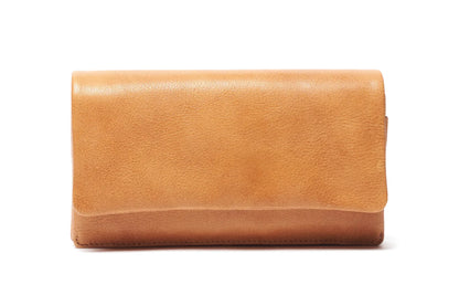 LA484 Secured Flap Ladies Leather Wallet