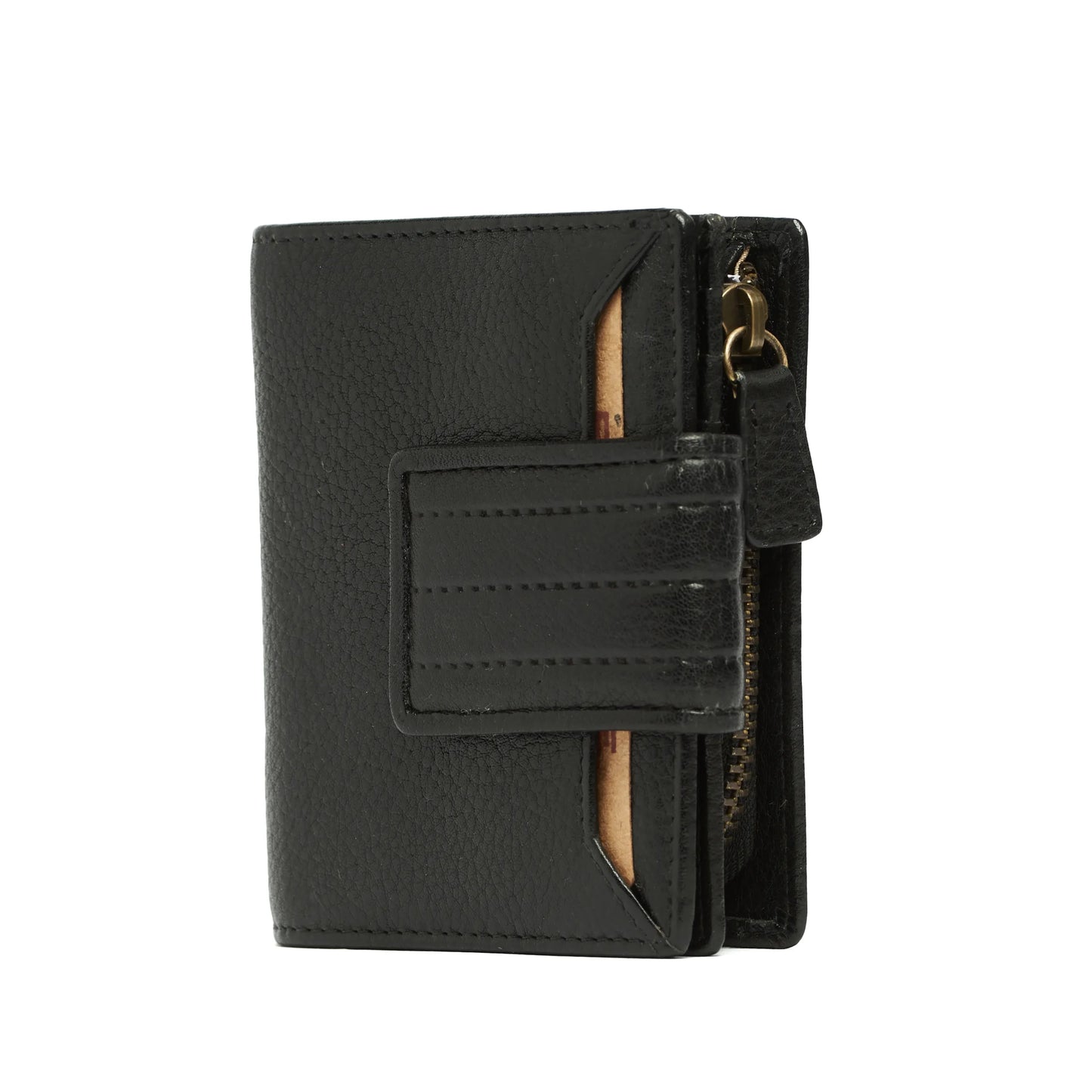 Small Compact RFID Leather Wallet UARH486