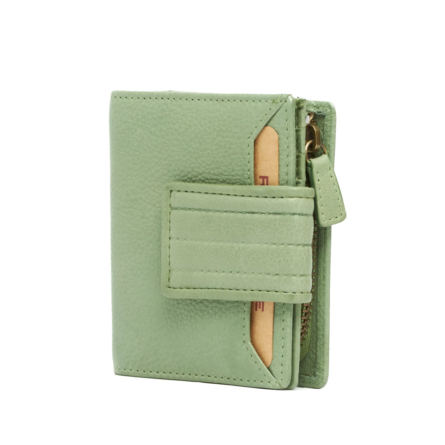 Small Compact RFID Leather Wallet UARH486