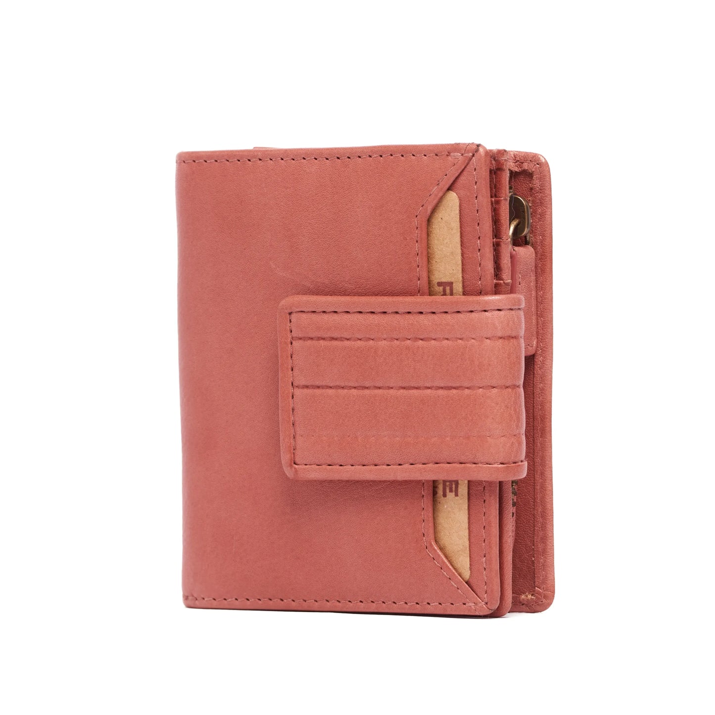 Small Compact RFID Leather Wallet UARH486