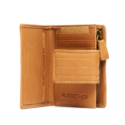 Small Compact RFID Leather Wallet UARH486