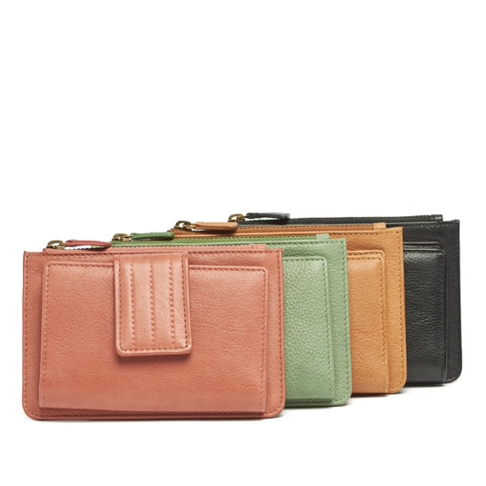 Minimalist Slim Compact RFID Leather Wallet UARH487