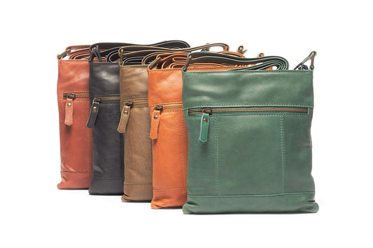 Rugged Hide RH-521 Leah Soft Leather Crossbody Bag