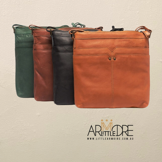 Rugged Hide Rosemary RH-522 Soft Leather Crossbody Bag