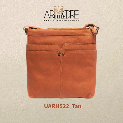 Rugged Hide Rosemary RH-522 Soft Leather Crossbody Bag