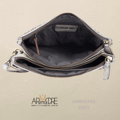 Leather Crossbody Woven Bag UARH2595 RIMINI