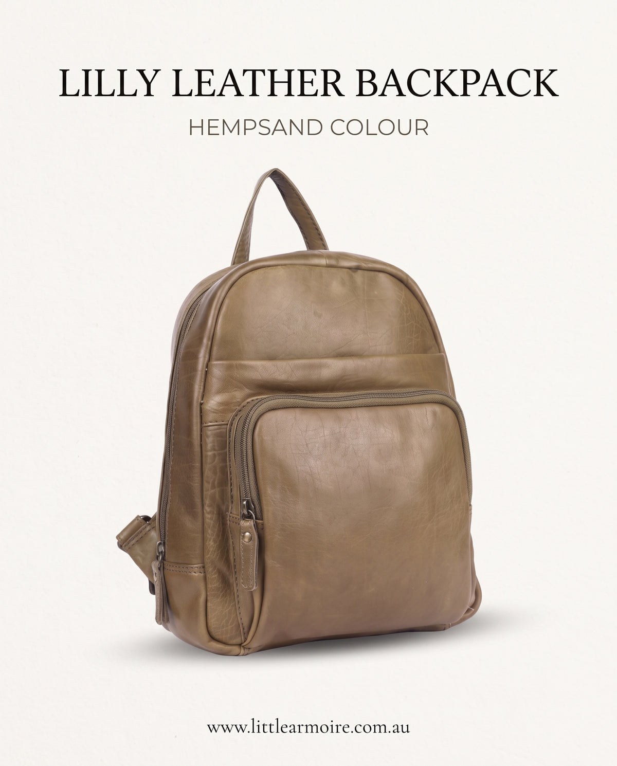 UARH472 Ladies Leather Backpack