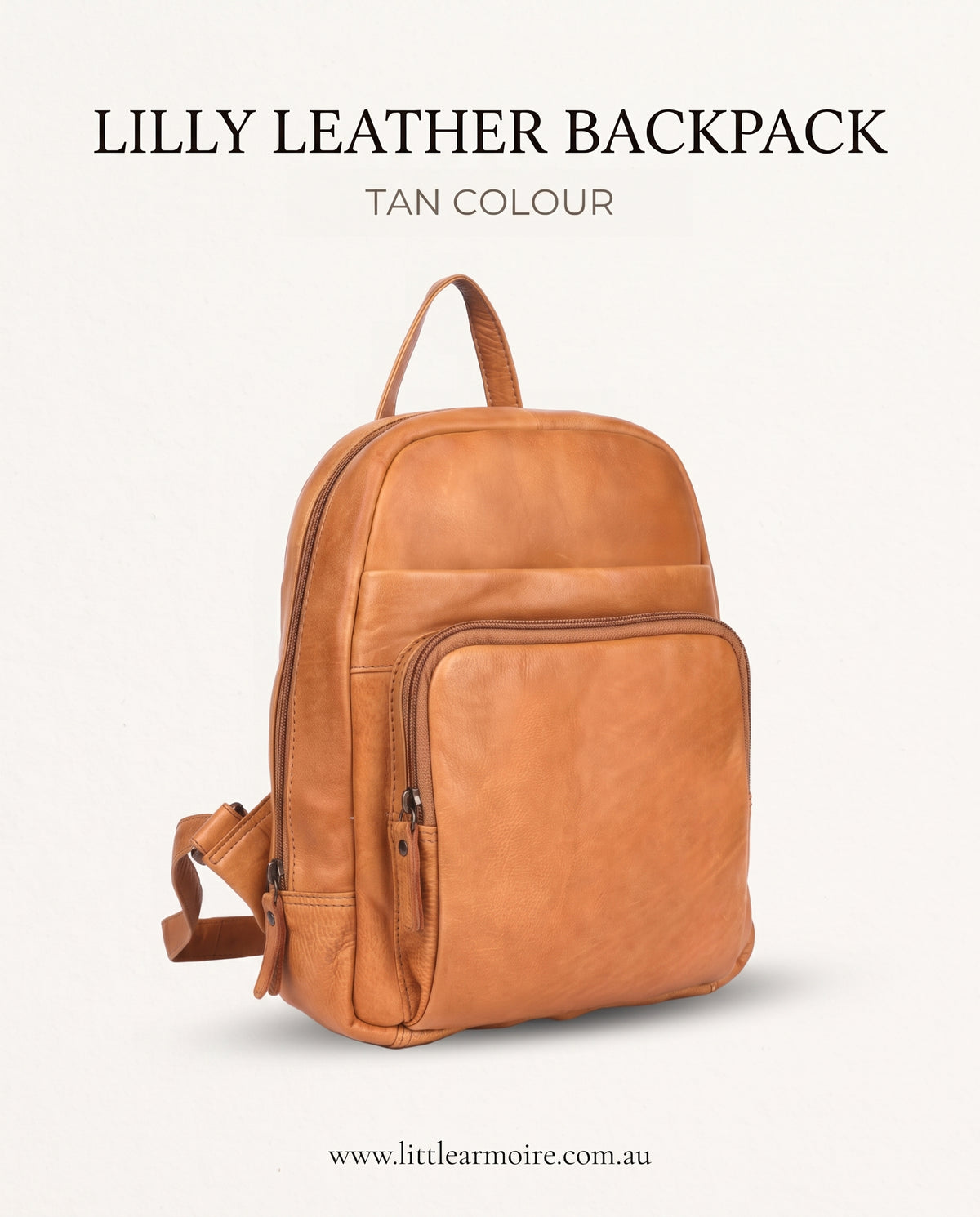 UARH472 Ladies Leather Backpack