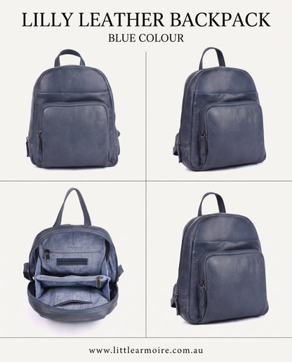 UARH472 Ladies Leather Backpack