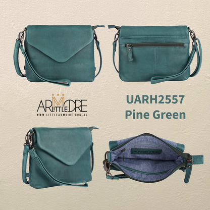 Soft Leather Envelope-Style Crossbody Bag UARH2557 WINMALEE