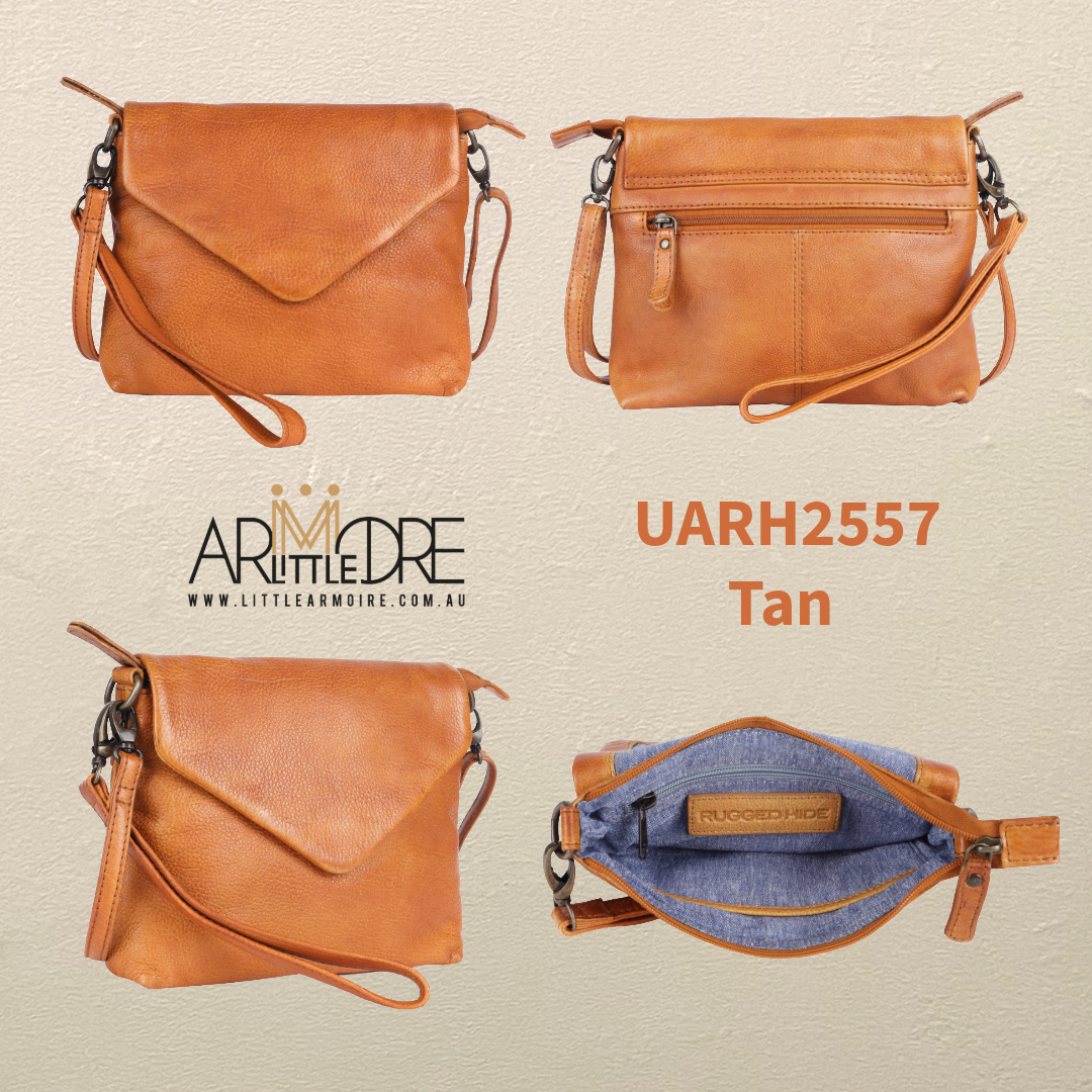 Soft Leather Envelope-Style Crossbody Bag UARH2557 WINMALEE
