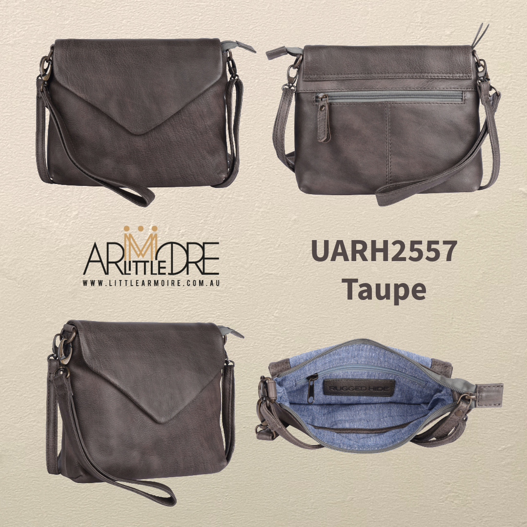 Soft Leather Envelope-Style Crossbody Bag UARH2557 WINMALEE