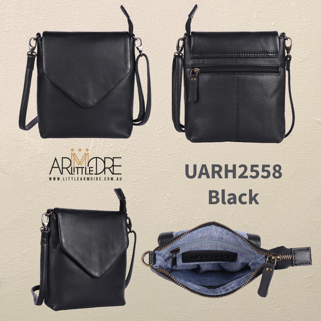 Soft Leather Small Envelope Crossbody Bag UARH2558 Bexley